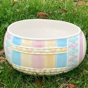 Ceramic Easter Egg Bowl